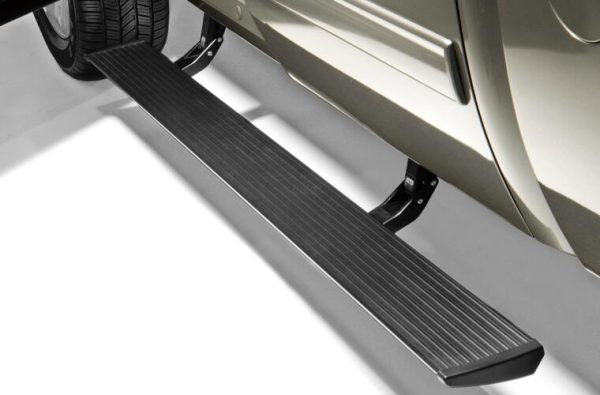 AMP Research PowerStep Black Includes OEM style illuminationExcludes 2011-2014 Diesel