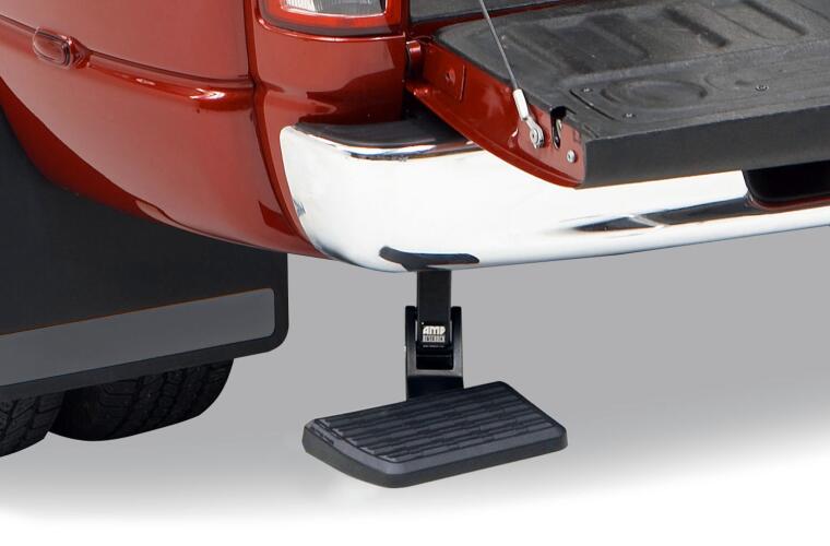 AMP Research BedStep Black Not compatible with dual exhaust or ecodiesel models